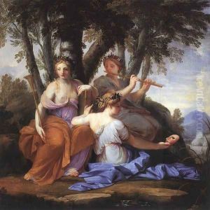 The Muses- Clio, Euterpe and Thalia 1652-55
