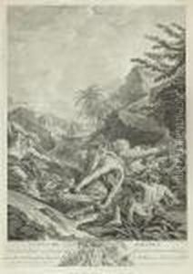 "la Pesca Del Cocodrilo" Y "la Caza Del Avestruz" by Pascal Pierre Moles