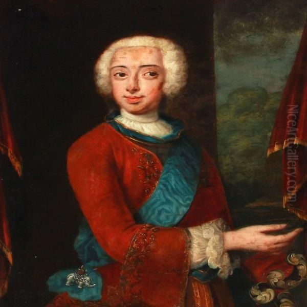 Portrait Of Crown Prince Frederik (v) Of Denmark - view 1