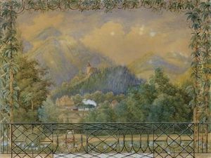 Blick Von Der Terasse