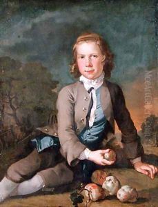 Boy with Apples
