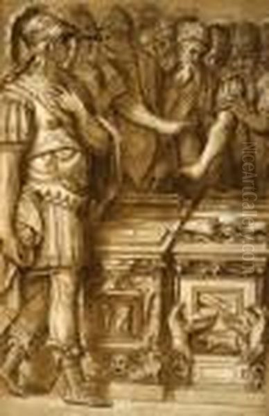 Roman Soldiers, After Caravaggio - view 1