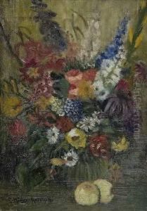 385 X 272 Mm. U.l.signiert by Else Muller-Kaempff