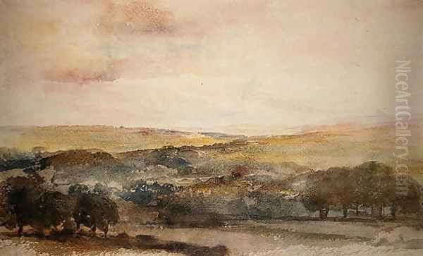 A Distant View of Lowther Castle, Westmorland - view 1