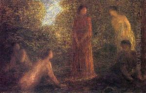 Bathers II by Ignace Henri Jean Fantin-Latour