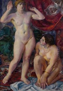 Two Female Figures (venus)