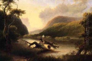 Passage of the Delaware through the Blue Mountain