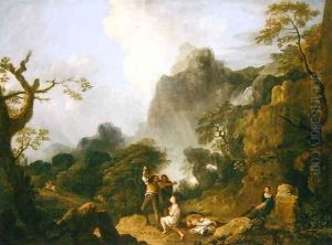 Landscape with Banditti, 1752 by Richard Wilson