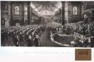 Opening Of The First Commonwealth Parliament Of Australia by Charles Nuttall