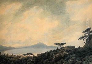 Bay of Naples from Capodimonte, 1790 by John Robert Cozens