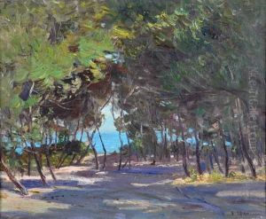 through The Ti-tree by Edward Officer
