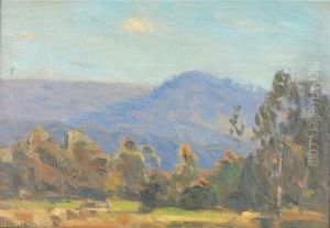 Untitled - Landscape by Edward Officer