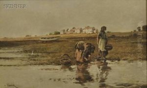Oyster Gatherers by Josef Osbeck