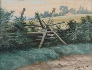 Landscape With Fence