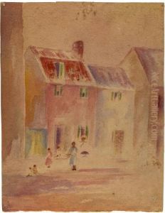 Charleston Street Scene With Figures