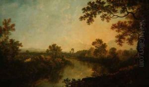The River Dee, near Eaton Hall, c.1759-60 The River Dee, near Eaton Hall, c.1759-60