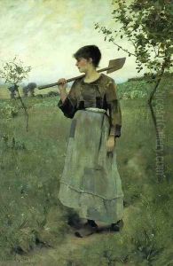 Home From the Fields by Charles Sprague Pearce