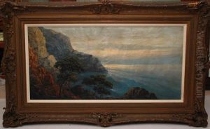 Coastal Shoreline by Adolphe-Antoine Perrot