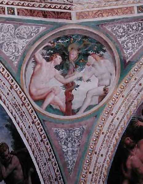 Original Sin from the pendentive of the dome 1532-36 - view 1