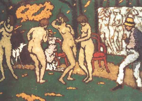 Painter with Models 1910 - view 1