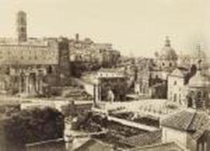 Rome, Arch Of Septimus Severus by William Henry Lake Price