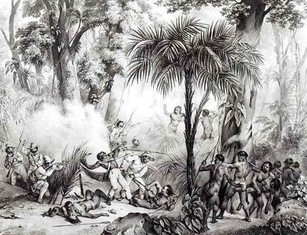 Guerillas, engraved by Victor Adam 1801-66 - view 1