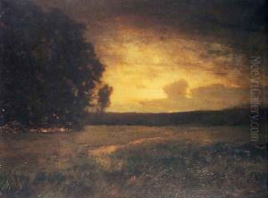Sunset in the Marshes by Alexander Helwig Wyant