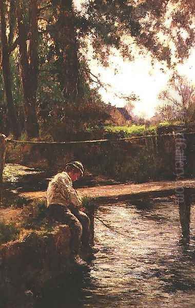 The Young Angler - view 1