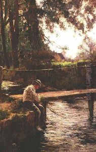 The Young Angler by John White