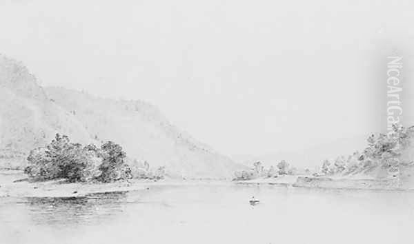 Nanticoke, Pennsylvania (The Susquehanna at Nanticoke) - view 1