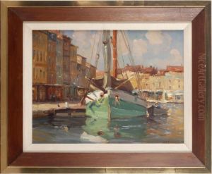 A Docked Boat
