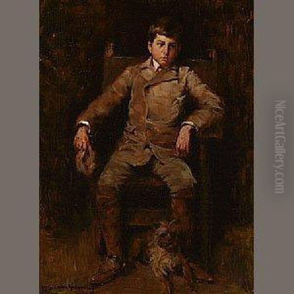 Hal And His Dog - view 1