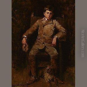 Hal And His Dog by Mary Curtis Richardson