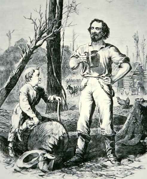 The Pioneer, from Harpers Weekly, 1868 - view 1