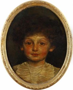 Portrait Study Of A Young Girl Portrait Study Of A Young Girl