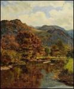 Mountain Landscape by A. Lee Rogers