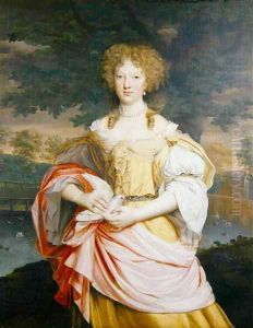 Portrait of Mary Wilbraham (1661-1737) by John Michael Wright