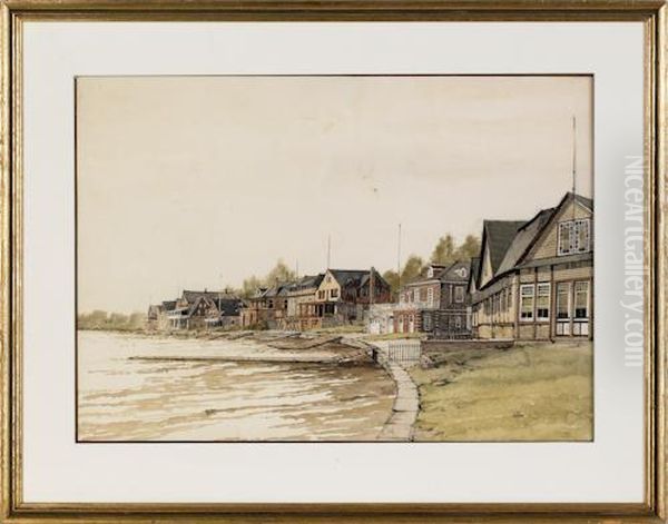 Philadelphia's Boathouse Row - view 1