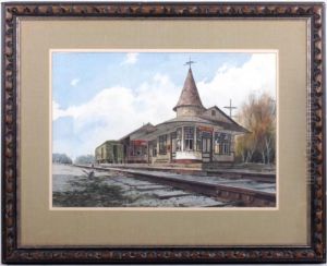 The New Hope, Pa Train Station