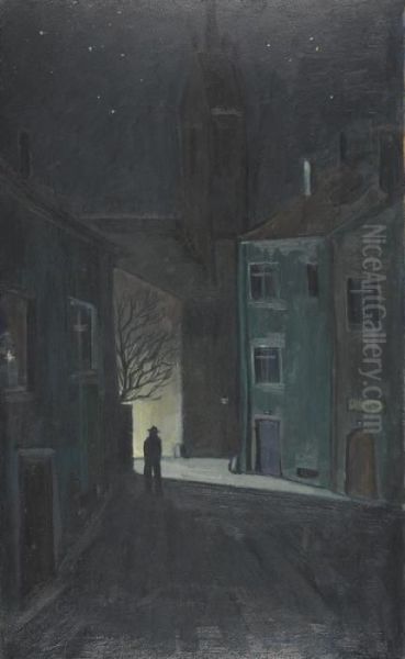 Nachtliche Strassenszene - view 1