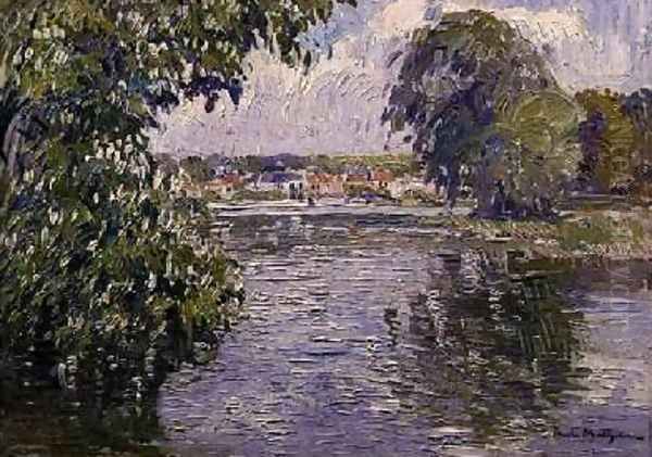 Village on the Seine - view 1
