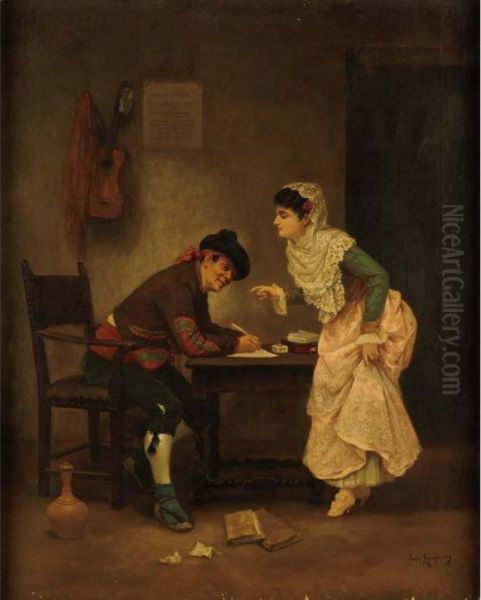 The Dictation Of A Letter - view 1