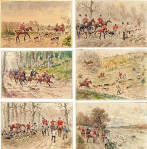 The Stag Hunt by Charles Royer