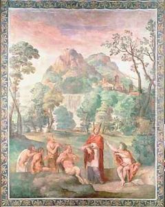 The Judgement of Midas by Domenico Zampieri (Domenichino)