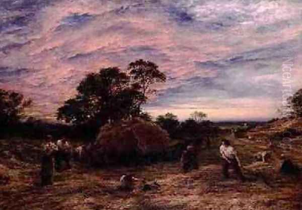 Evening Haymaking 1859 - view 1