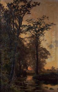 Vue D'un Sous-bois A Cuba by Valentin Sanz Carta