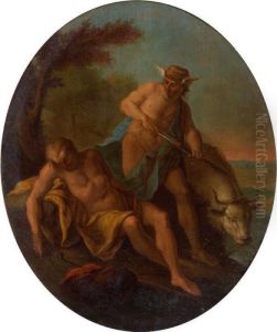 Mercure Et Argus by Daniel Ii Sarrabat