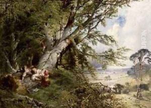 The Birds Nest by John Linnell