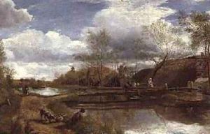 The River Kennet near Newbury 1815 The River Kennet near Newbury 1815