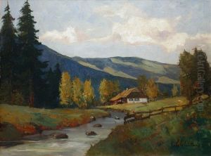 Pejzaz Podgorski by August Schluter